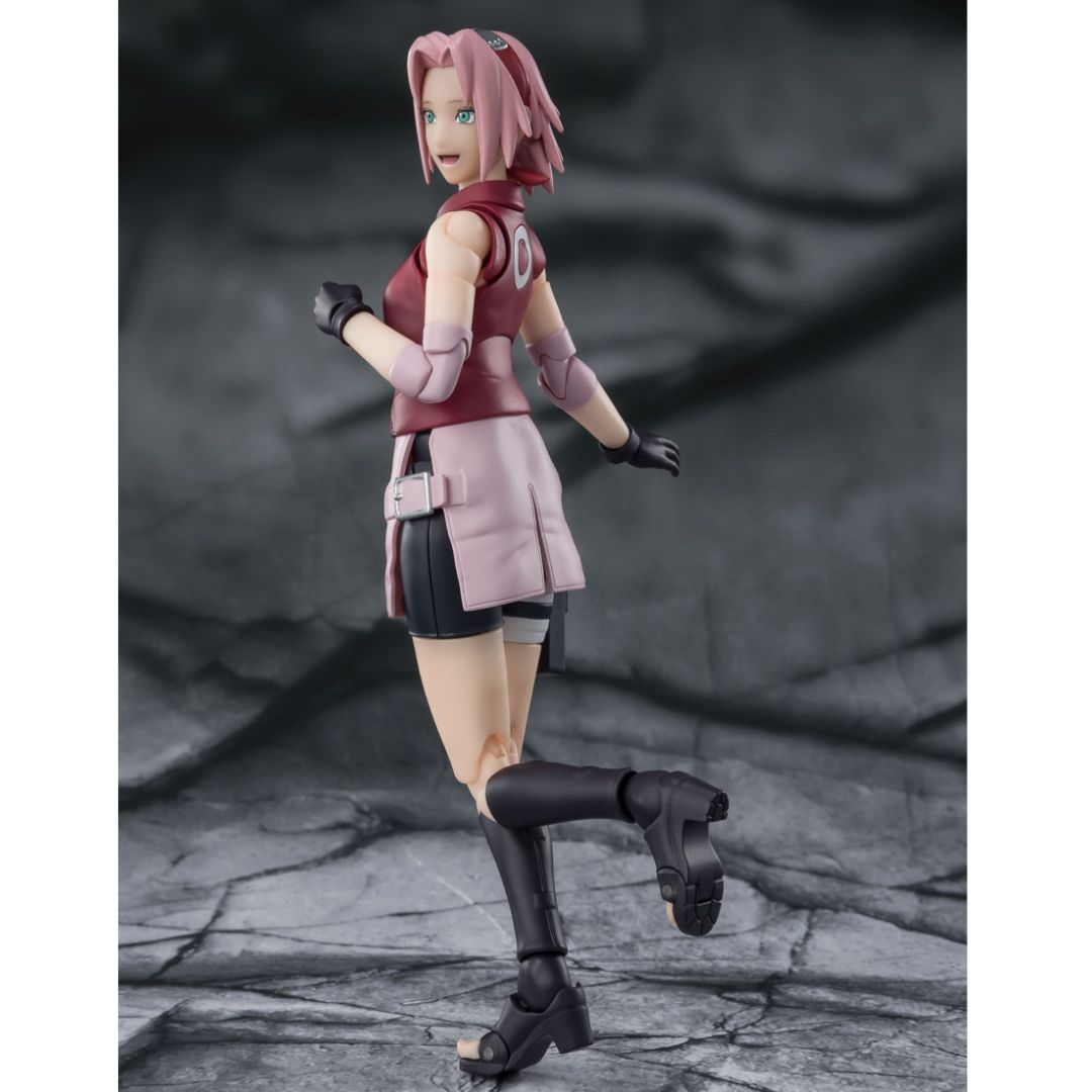 Naruto Sakura Haruno Inheritor Of Tsunade'S Indominable Will Reissue S.H.Figuarts by Tamashii Nations -Tamashii Nations - India - www.superherotoystore.com