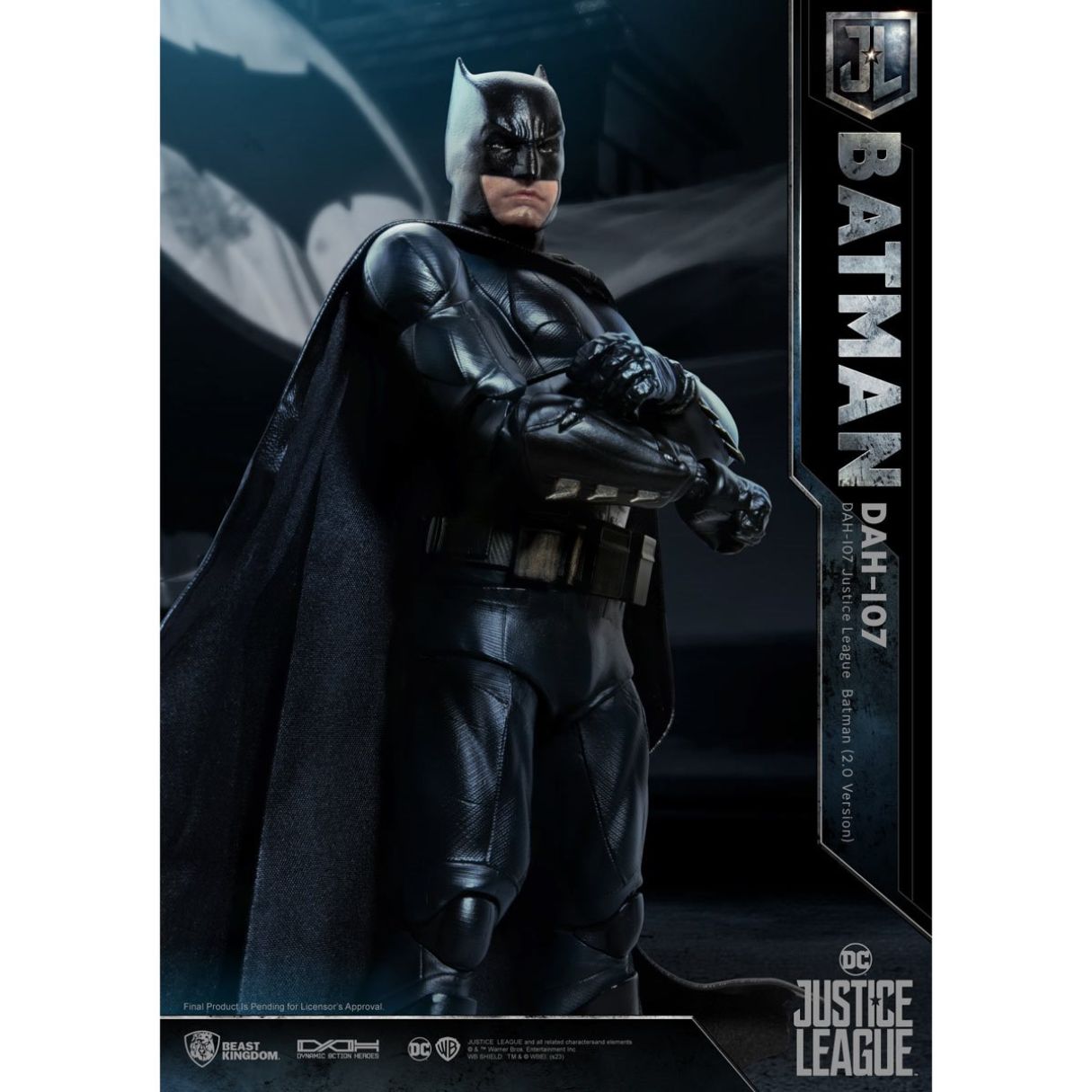 DAH-107 Justice League Batman Action Figure by Beast Kingdom -Beast Kingdom - India - www.superherotoystore.com