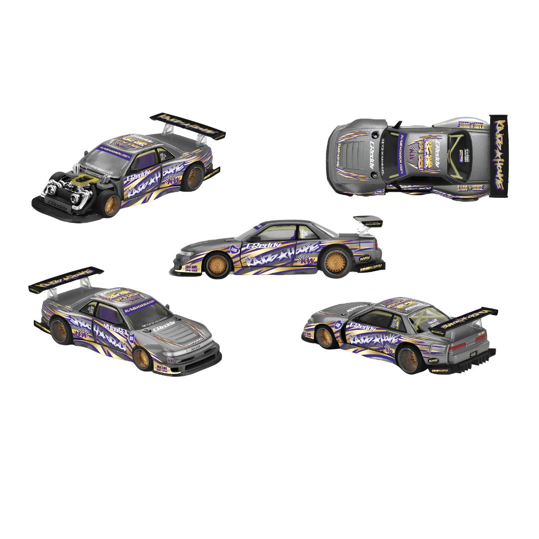 Nissan Silvia S13-R Kaido Drift V1 By Mini Gt -Mini GT - India - www.superherotoystore.com