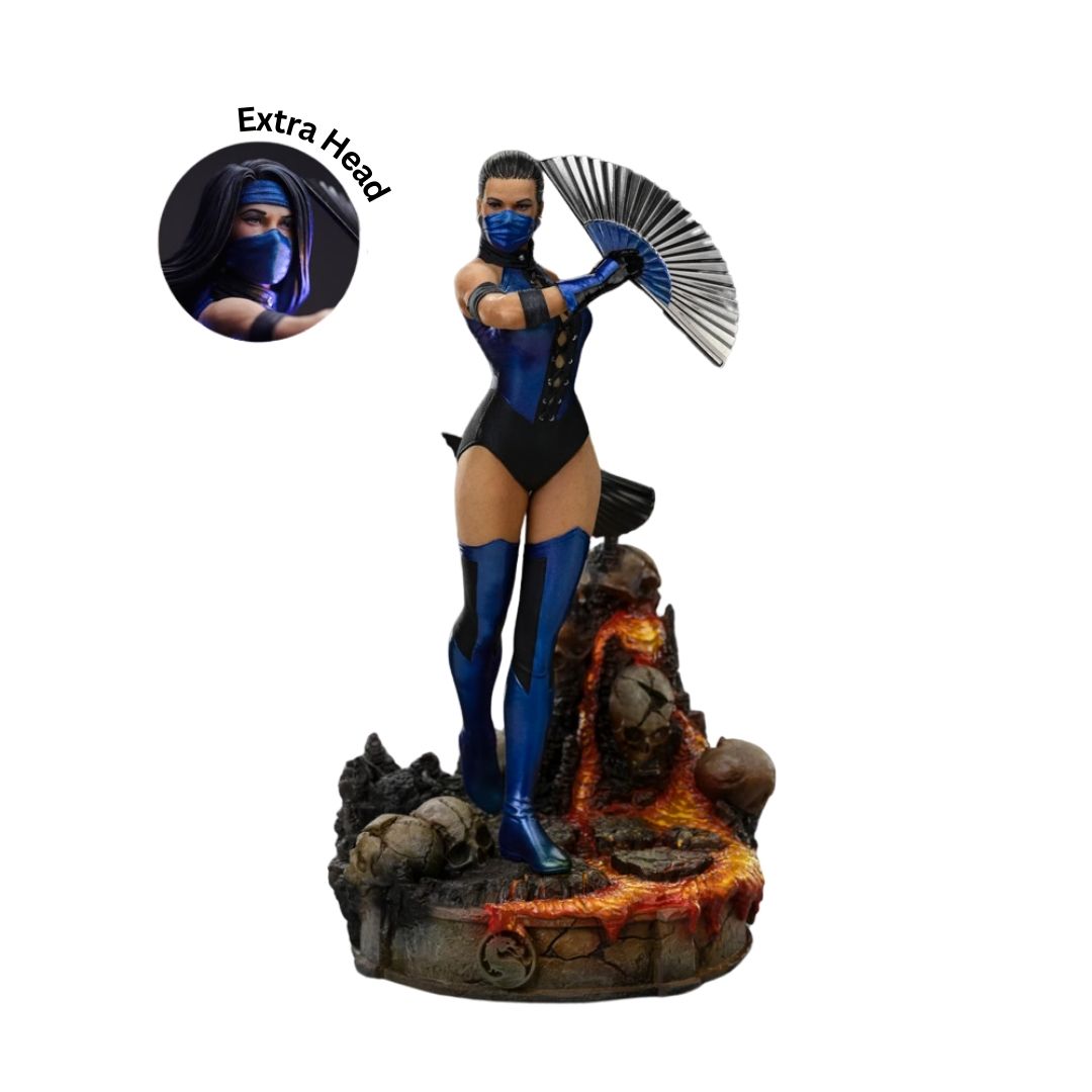 Mortal Kombat Kitana Statue By Iron Studios -Iron Studios - India - www.superherotoystore.com
