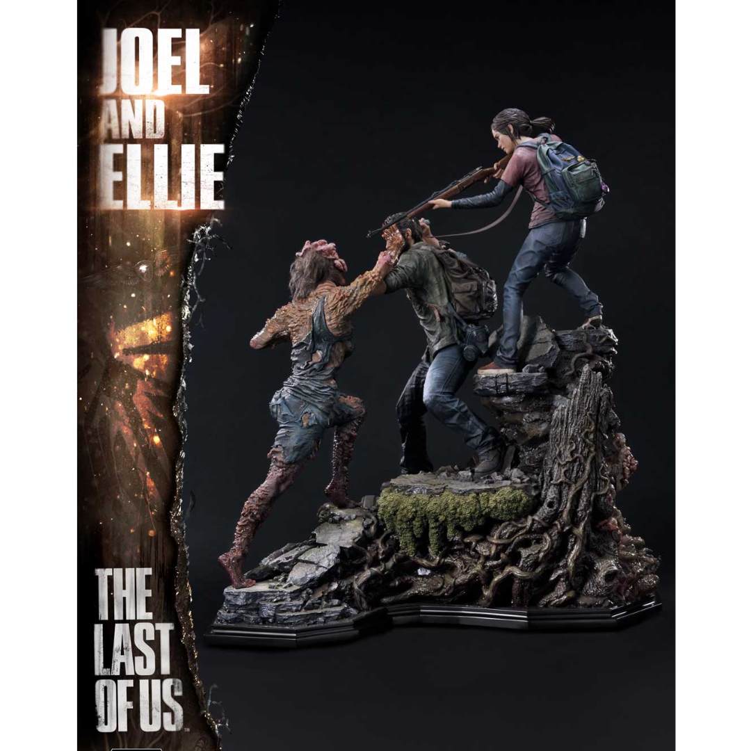 The Last of Us Part 1 Joel & Ellie Figure by Prime1 Studios -Prime 1 Studio - India - www.superherotoystore.com