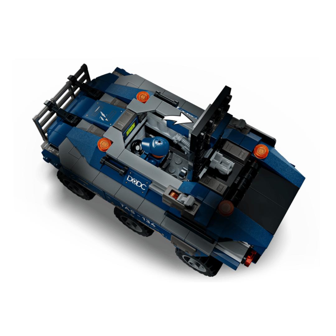 Spider-Man Prison Transport Chase By Lego