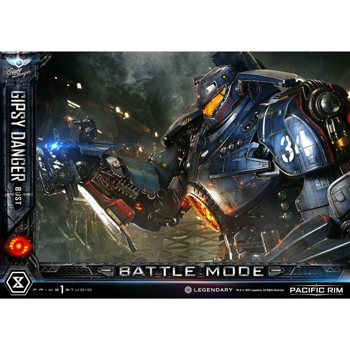 Gipsy Danger Battle Mode (Regular Version) Statue By Prime1 Studios -Prime 1 Studio - India - www.superherotoystore.com