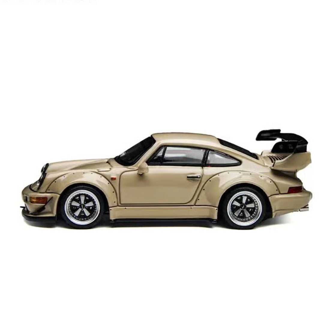 Porsche Rwb 964 Porsche, Champagne Gold (Global Release) 1:64 Scale Die-Cast Car By Time Micro