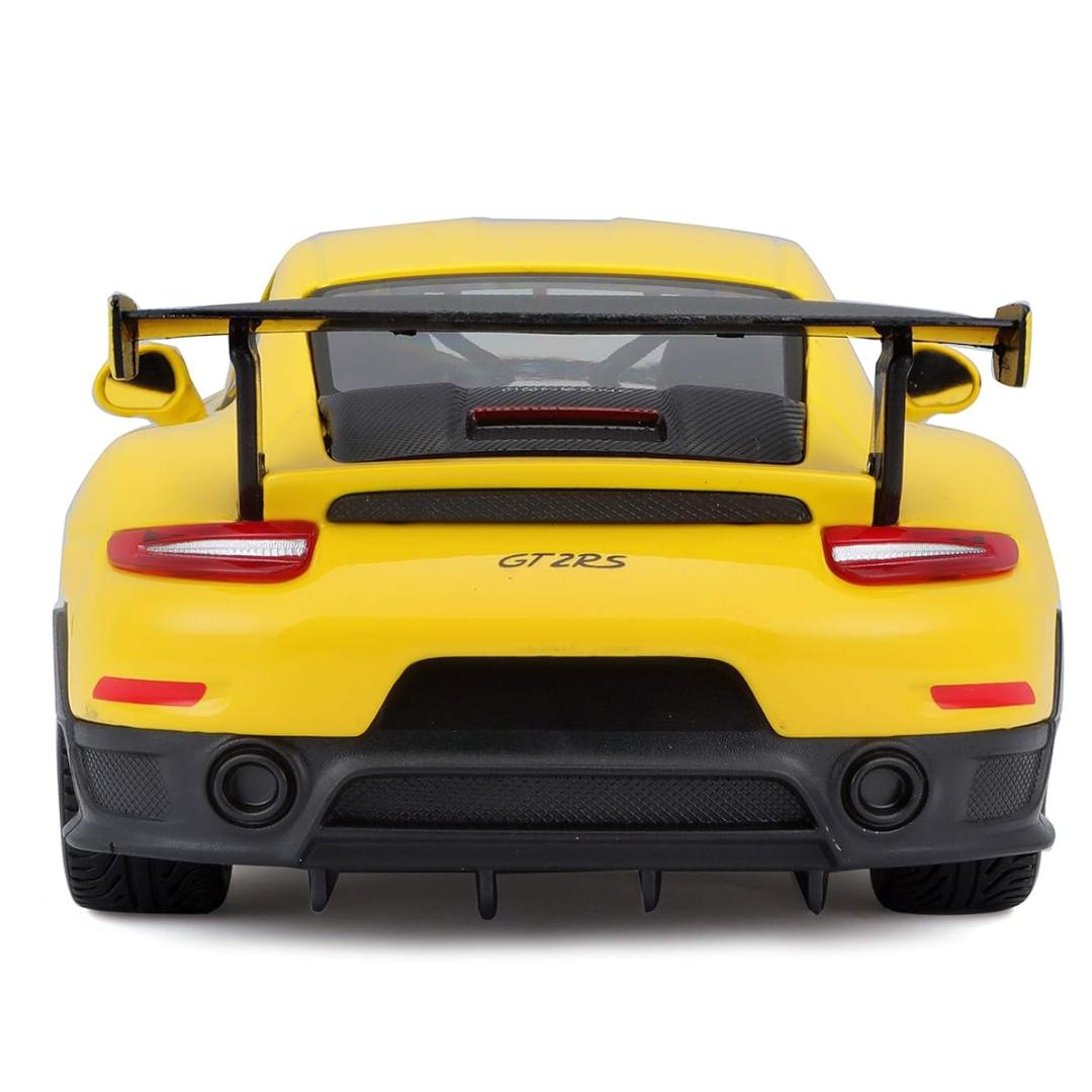 Yellow Porsche 911 GT2 RS 1:24 Scale Die-Cast Car by Maisto -Maisto - India - www.superherotoystore.com