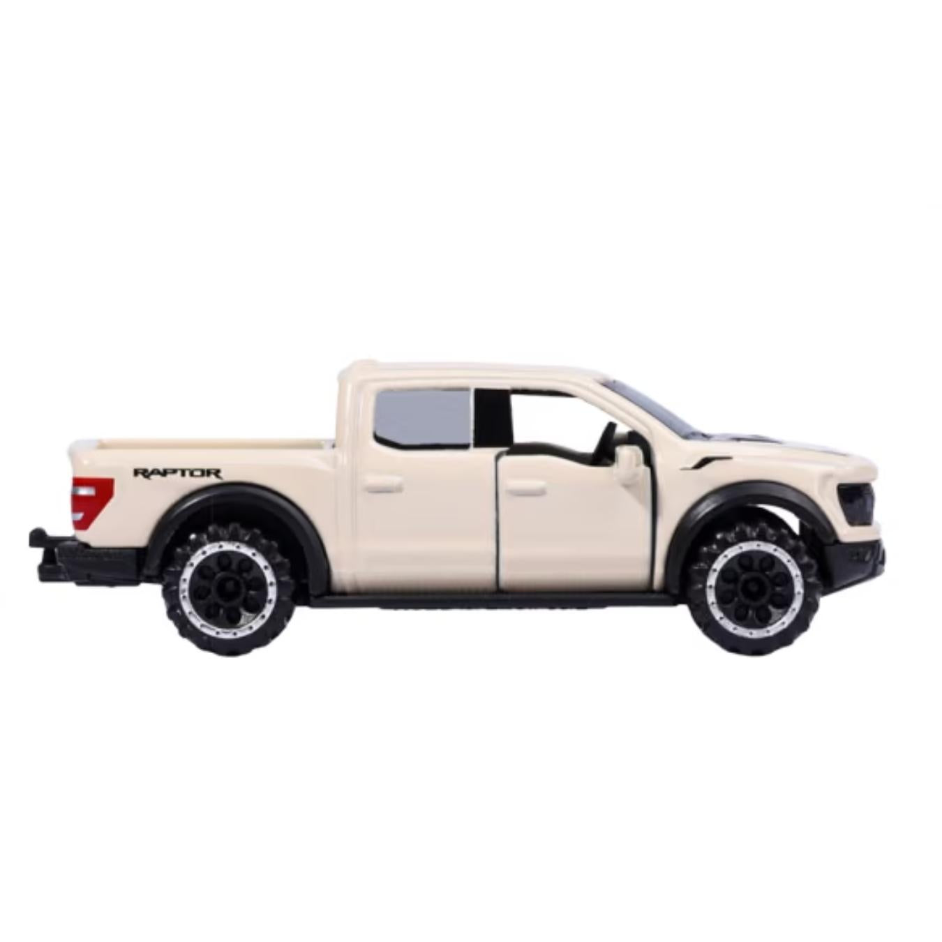 Showroom Premium Cream Ford F150 Raptor 1:64 Scale Die-Cast car By Majorette -Majorette - India - www.superherotoystore.com