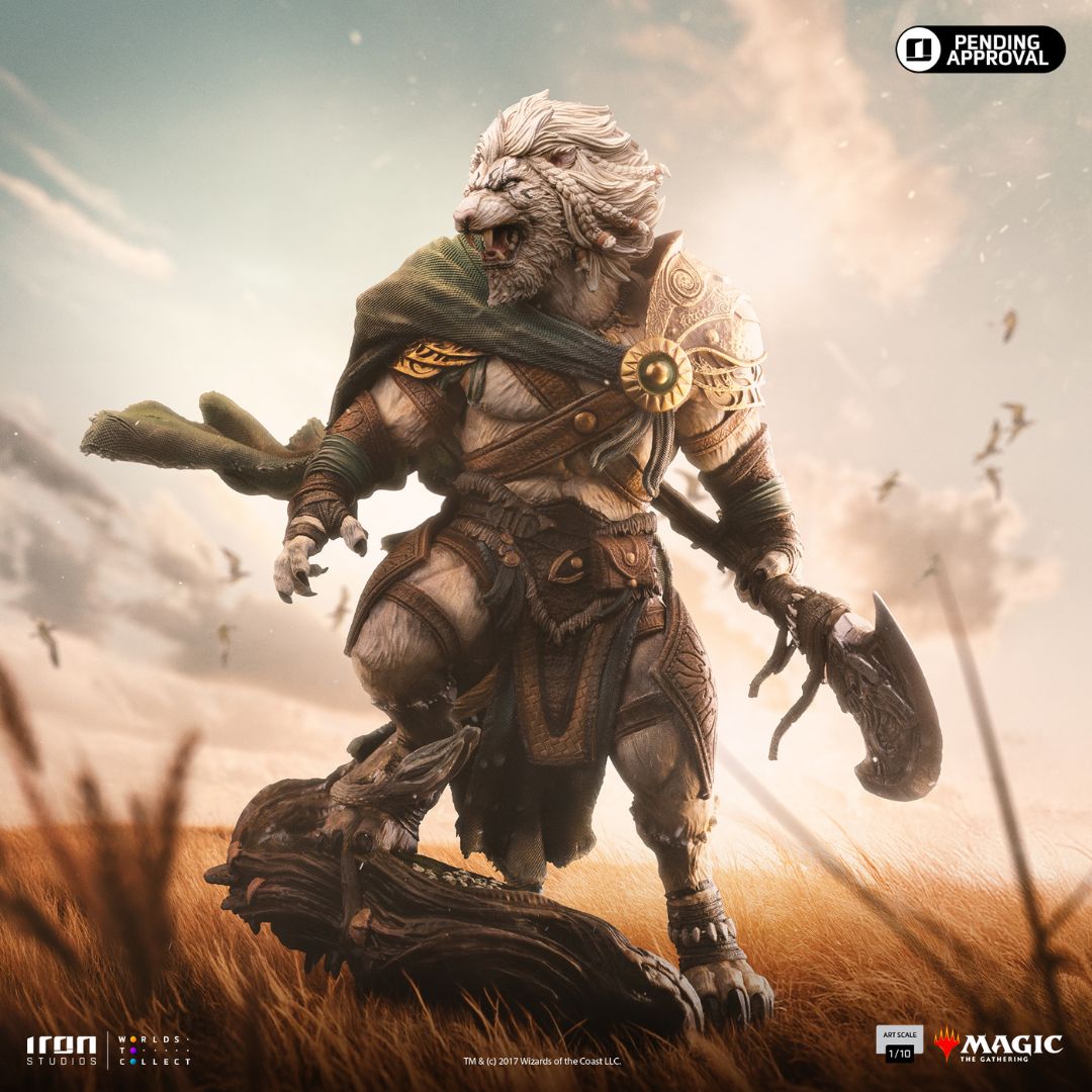 Ajani Goldmane Art statue By Iron Studios -Iron Studios - India - www.superherotoystore.com