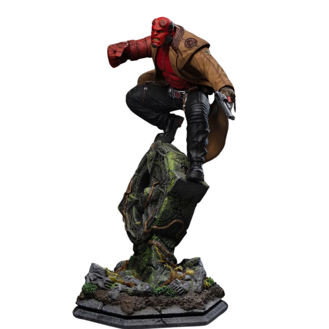 Hellboy Statue By Iron Studios -Iron Studios - India - www.superherotoystore.com