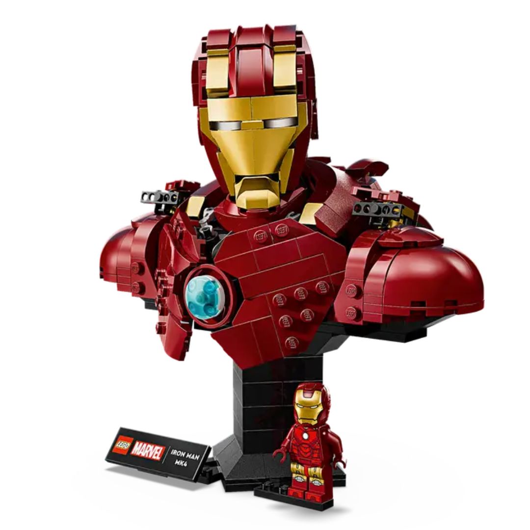 Iron Man Mk4 Bust By Lego -Lego - India - www.superherotoystore.com