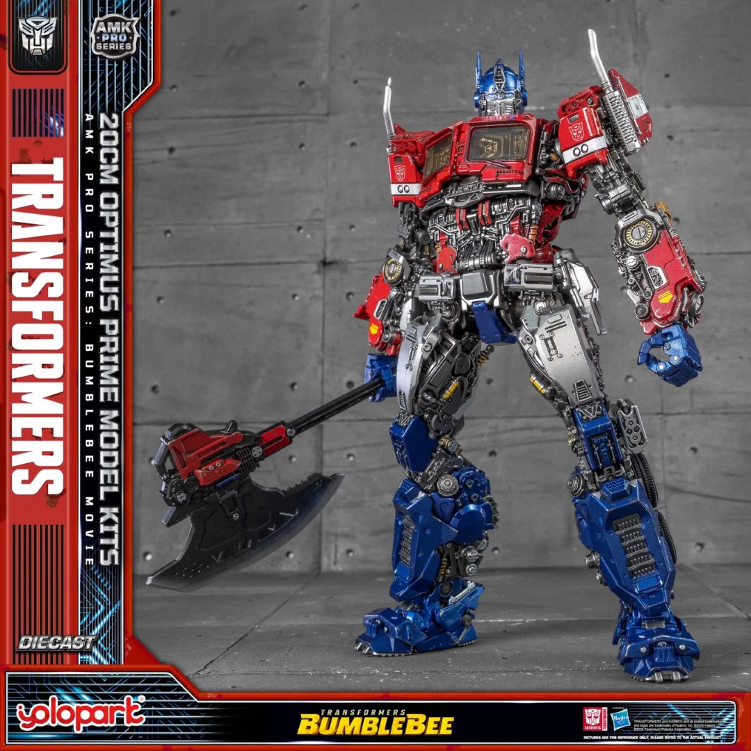 Transformers: Bumblebee Amk Pro Series Optimus Prime Model Kit By Yolo Park -Yolo Park - India - www.superherotoystore.com