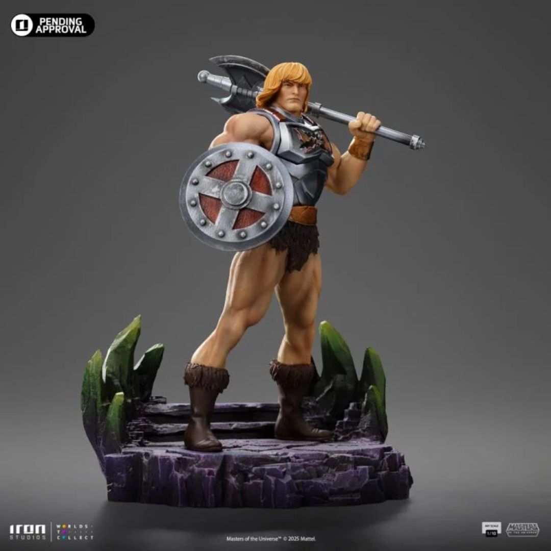 He-Man Battle Armour Version Statue By Iron Studios -Iron Studios - India - www.superherotoystore.com