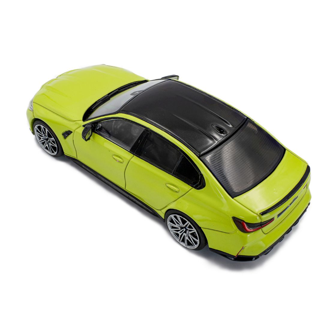 1:43 Bmw M3 Competition Sedan Sao Paulo Yellow 2023 By Solido