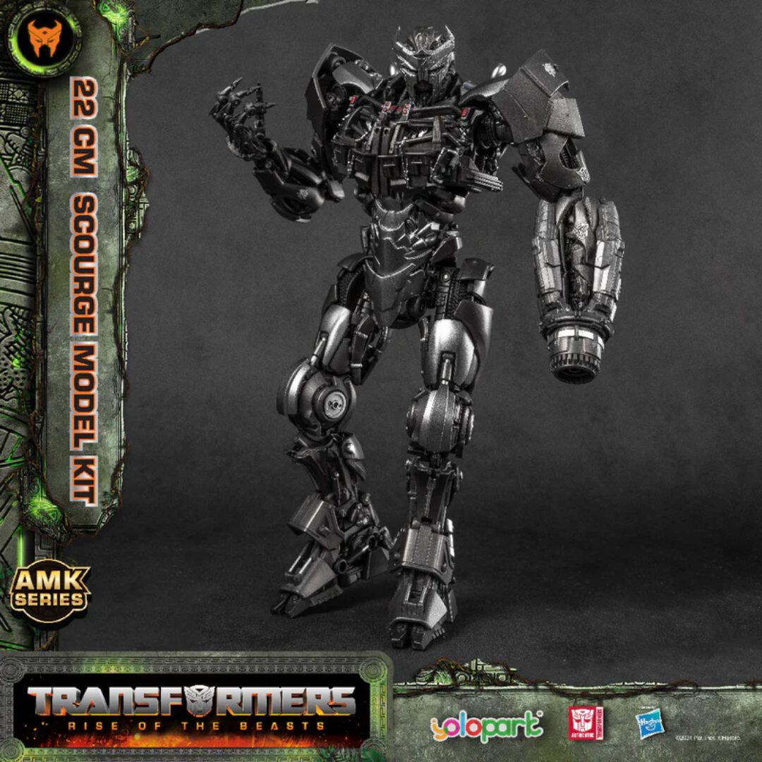 Transformers Rise Of The Beasts: Amk Series 22Cm Scourge Model Kit By Yolo Park -Yolo Park - India - www.superherotoystore.com