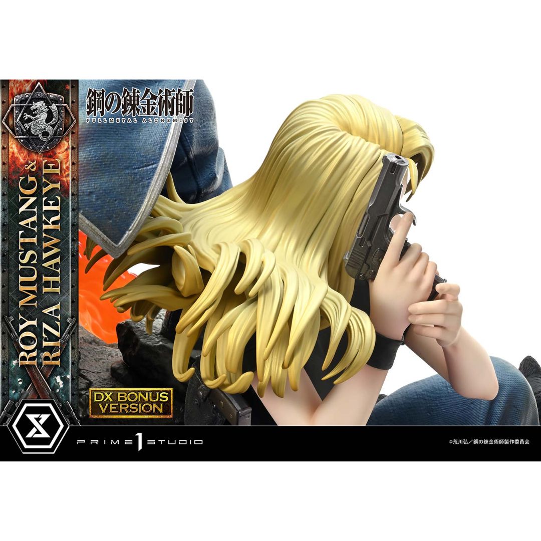 Fullmetal Alchemist Roy Mustang & Riza Hawkeye Statue Dx Bonus Version By Prime1 Studios -Prime 1 Studio - India - www.superherotoystore.com