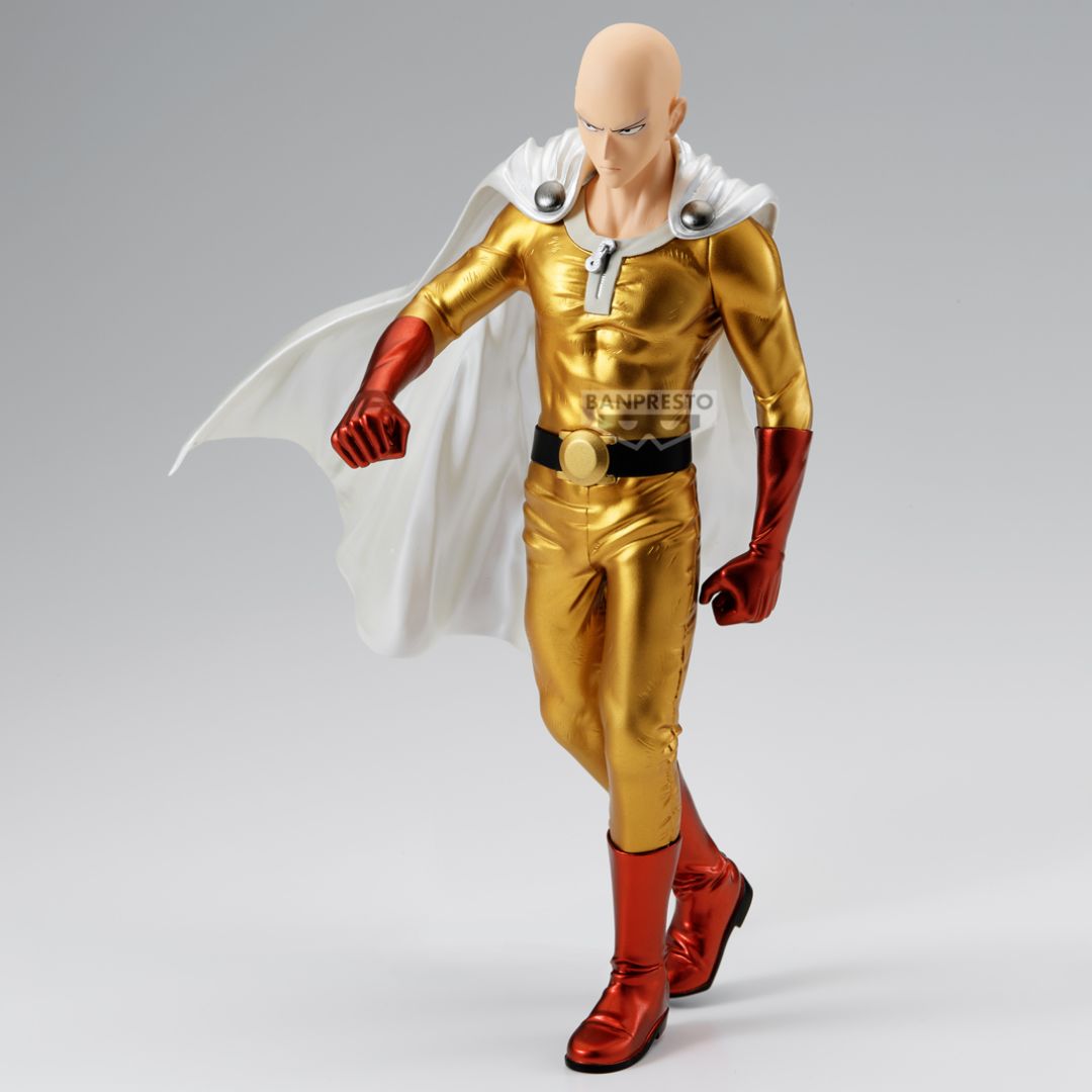 One-Punch Man Grandista - Saitama - Metallic Ver. Figure By Banpresto -Banpresto - India - www.superherotoystore.com