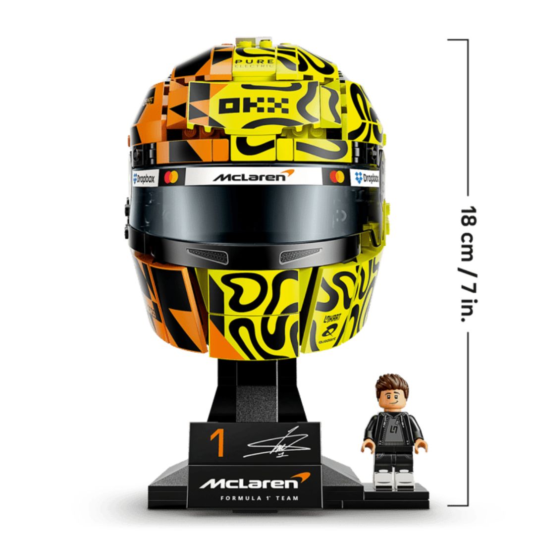 Mclaren Mastercard F1 Team Lando Norris Helmet By Lego