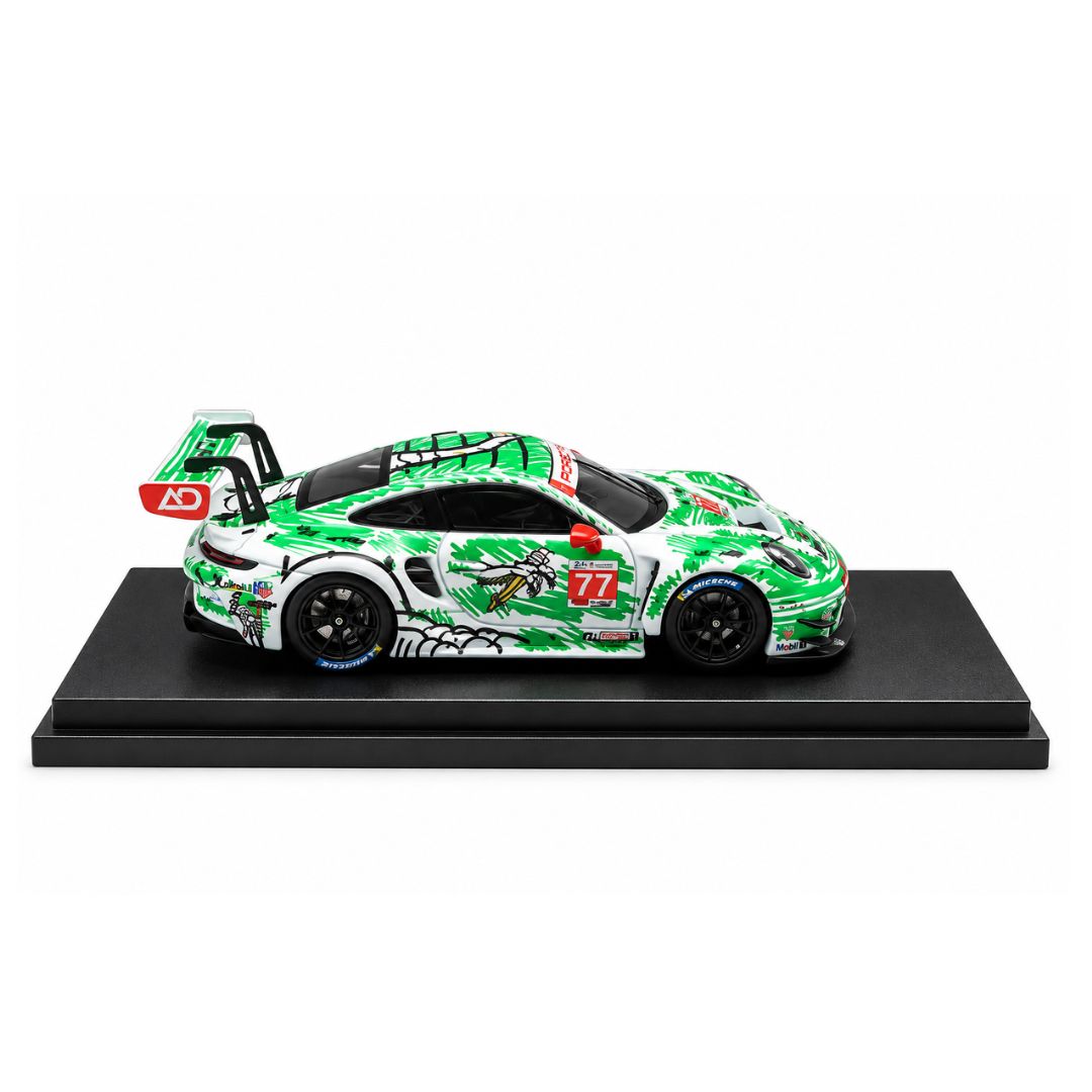 Porsche Emergency Services Gt3 R (Green #77 Livery) 1:64 Diecast Model Car By Trends Hobby -Trends Hobby - India - www.superherotoystore.com