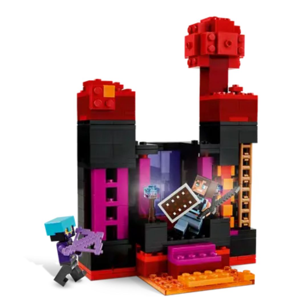 Minecraft The Enderman Tower By Lego -Lego - India - www.superherotoystore.com