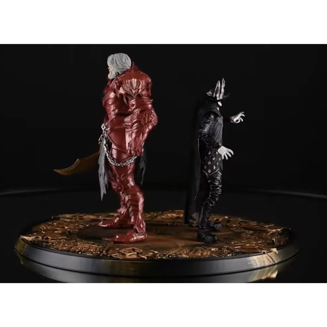 Batman Who Laughs #4 (Knight Armor) & Merciless (Dark Multiverse) Action Figure By Mcfarlane Toys -McFarlane Toys - India - www.superherotoystore.com