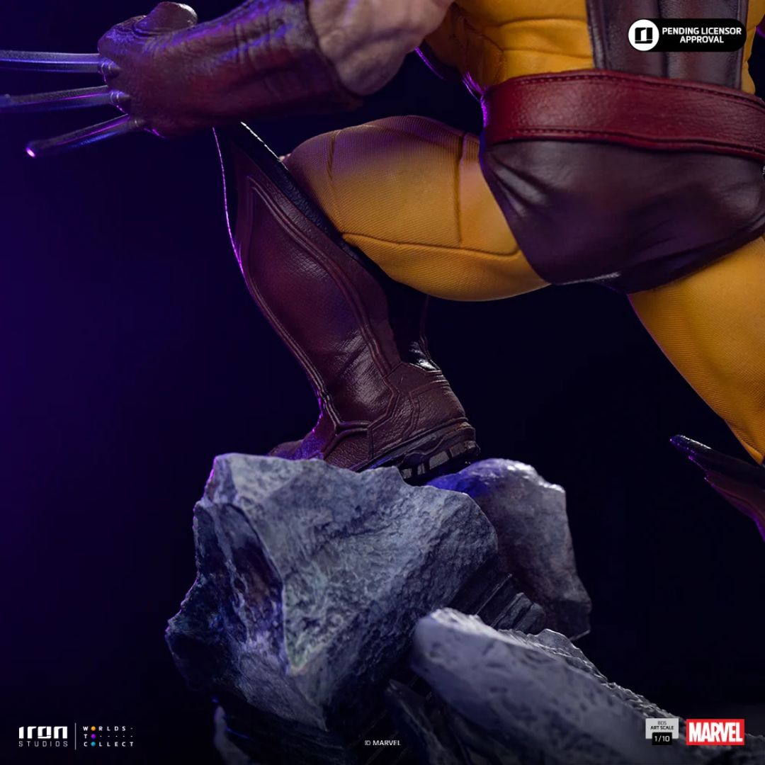 Wolverine - Infinity Gauntlet Diorama - Bds Art Statue By Iron Studios