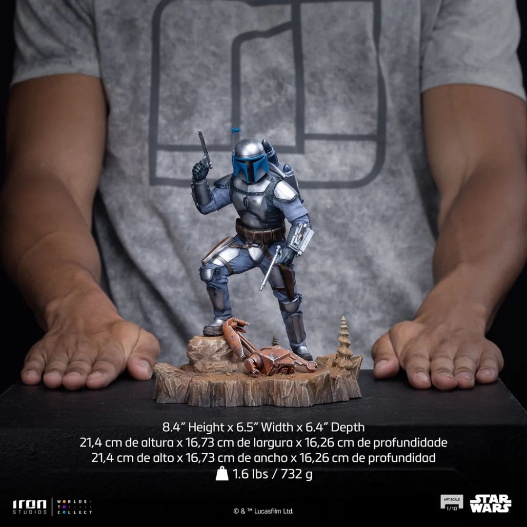 Jango Fett - Star Wars -Statue By Iron Studios -Iron Studios - India - www.superherotoystore.com