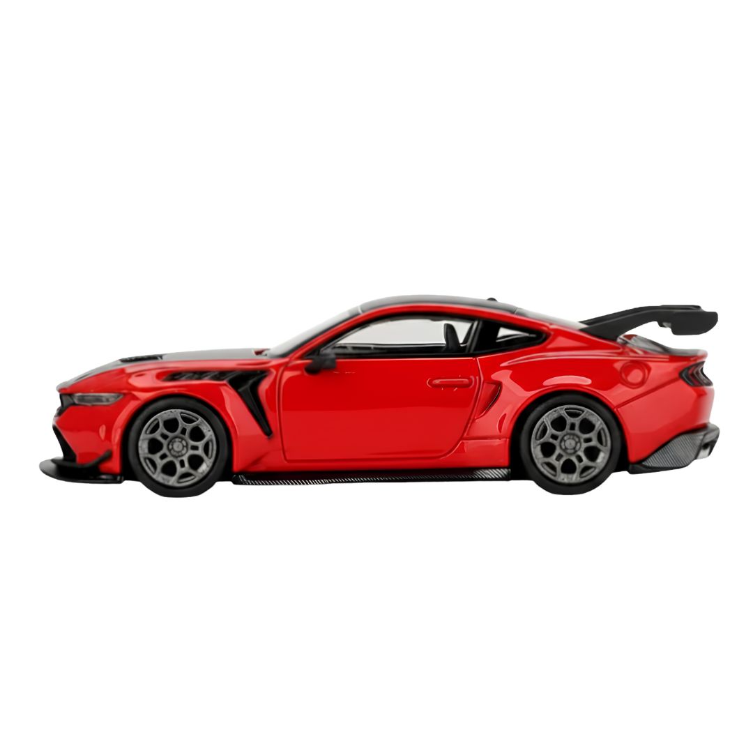 Ford Mustang Gtd Race Red 2025 - Scale 1/64 1:64 Scale Die-Cast Car By Mini Gt