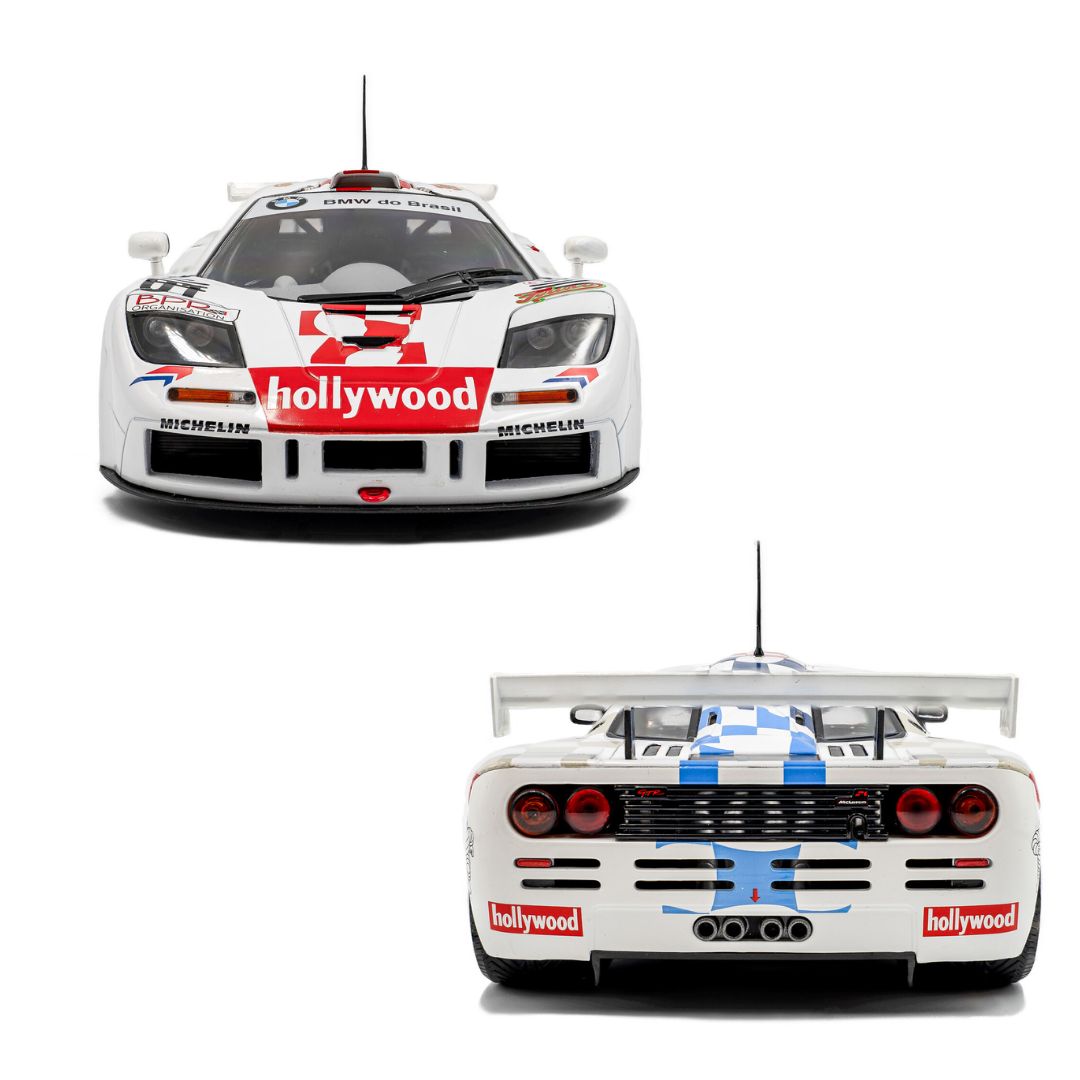 1:18 Mclaren F1 Gtr Short Tail White #01 N.Piquet / J.Cecotto 2 Horas By Solido