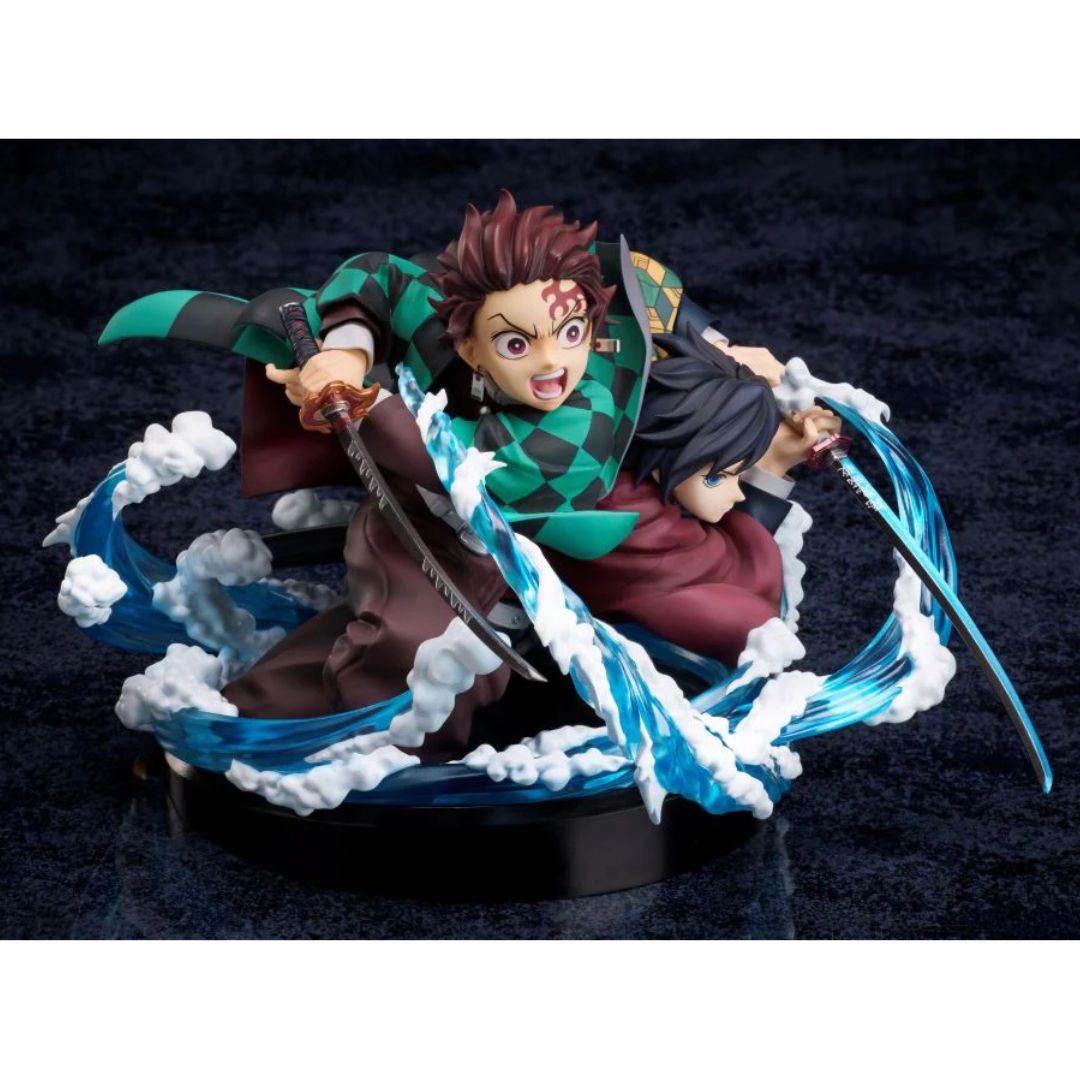 Demon Slayer: Kimetsu No Yaiba Tanjiro & Giyuu Non-Scale Figure By Aniplex -Aniplex - India - www.superherotoystore.com
