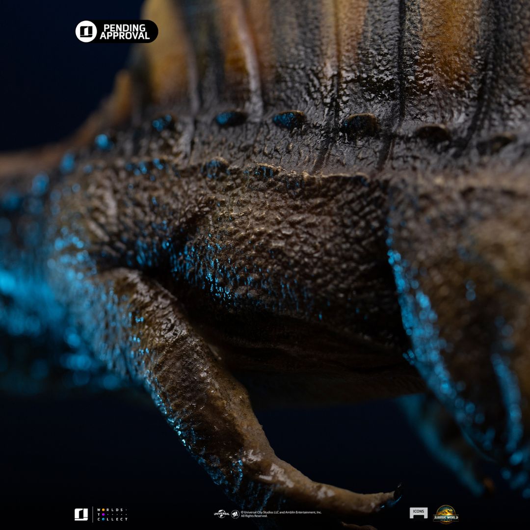 Jurassic Park Spinosaurus Icons Statue By Iron Studios -Iron Studios - India - www.superherotoystore.com