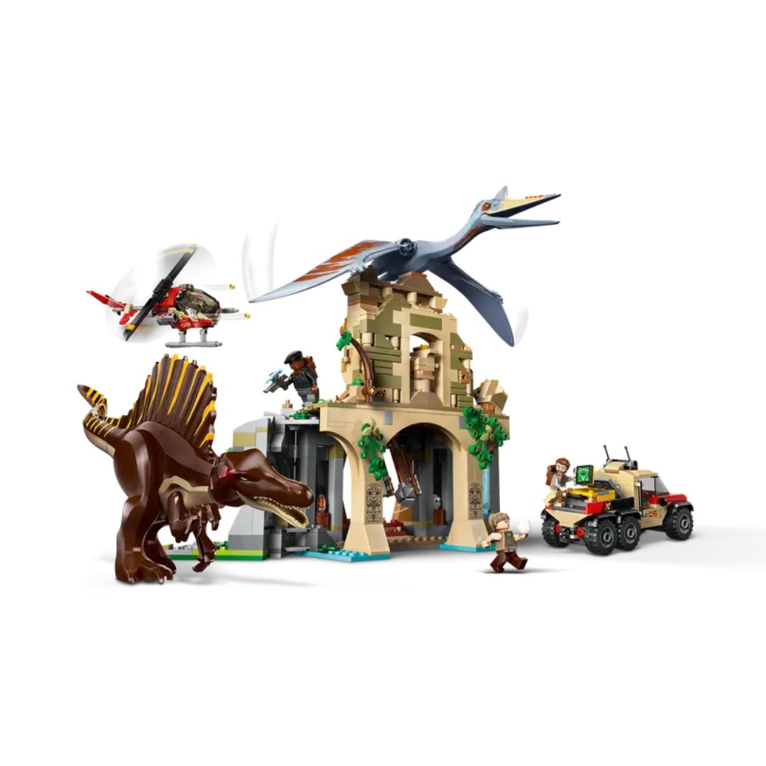 Jurassic Park Spinosaurus & Quetzalcoatlus.. By Lego -Lego - India - www.superherotoystore.com