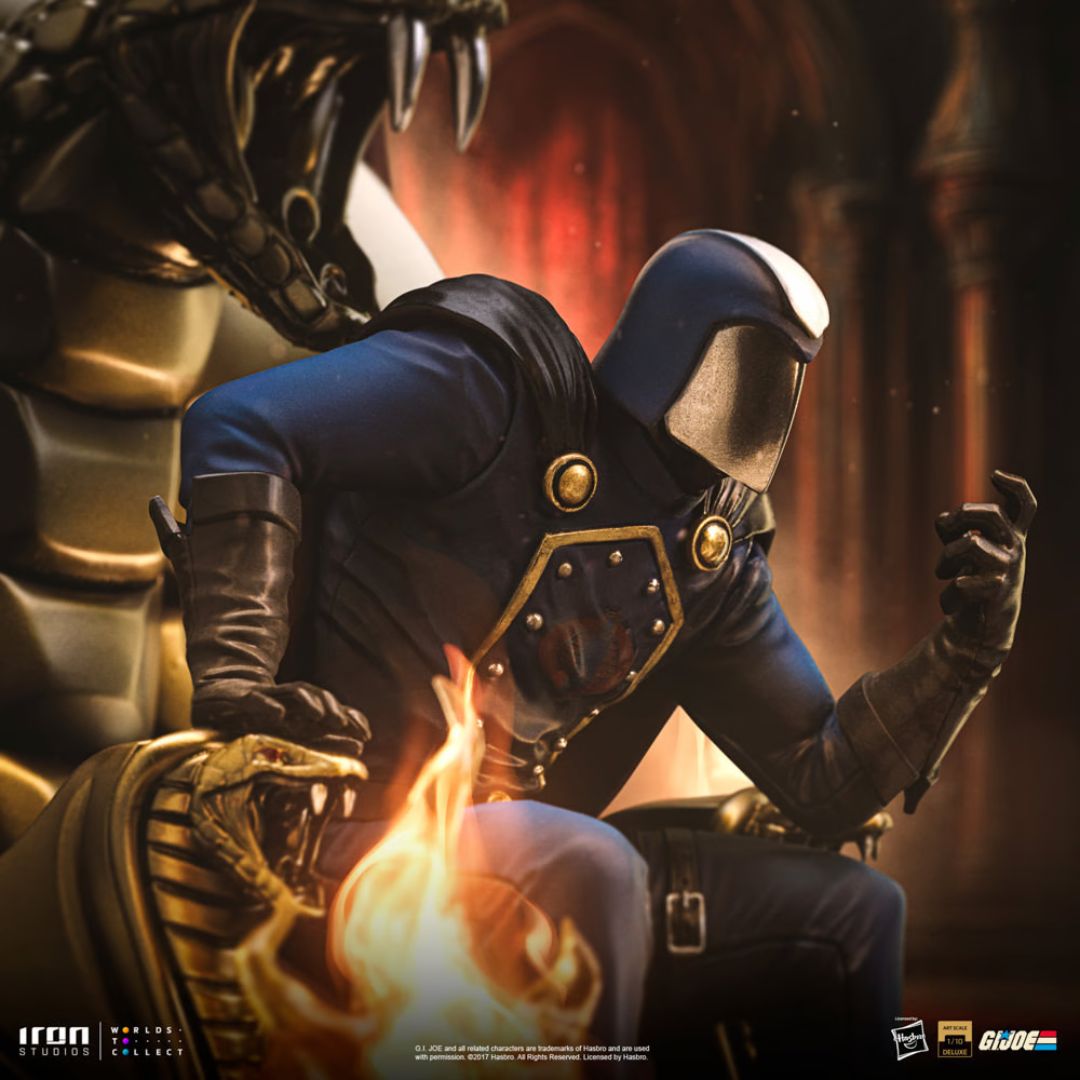 GIJOE Cobra Commander Statue By Iron Studios -Iron Studios - India - www.superherotoystore.com