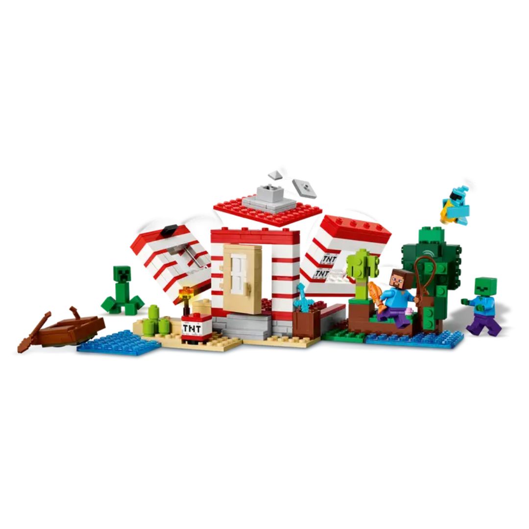 Minecraft The Tnt Jungle House By Lego -Lego - India - www.superherotoystore.com