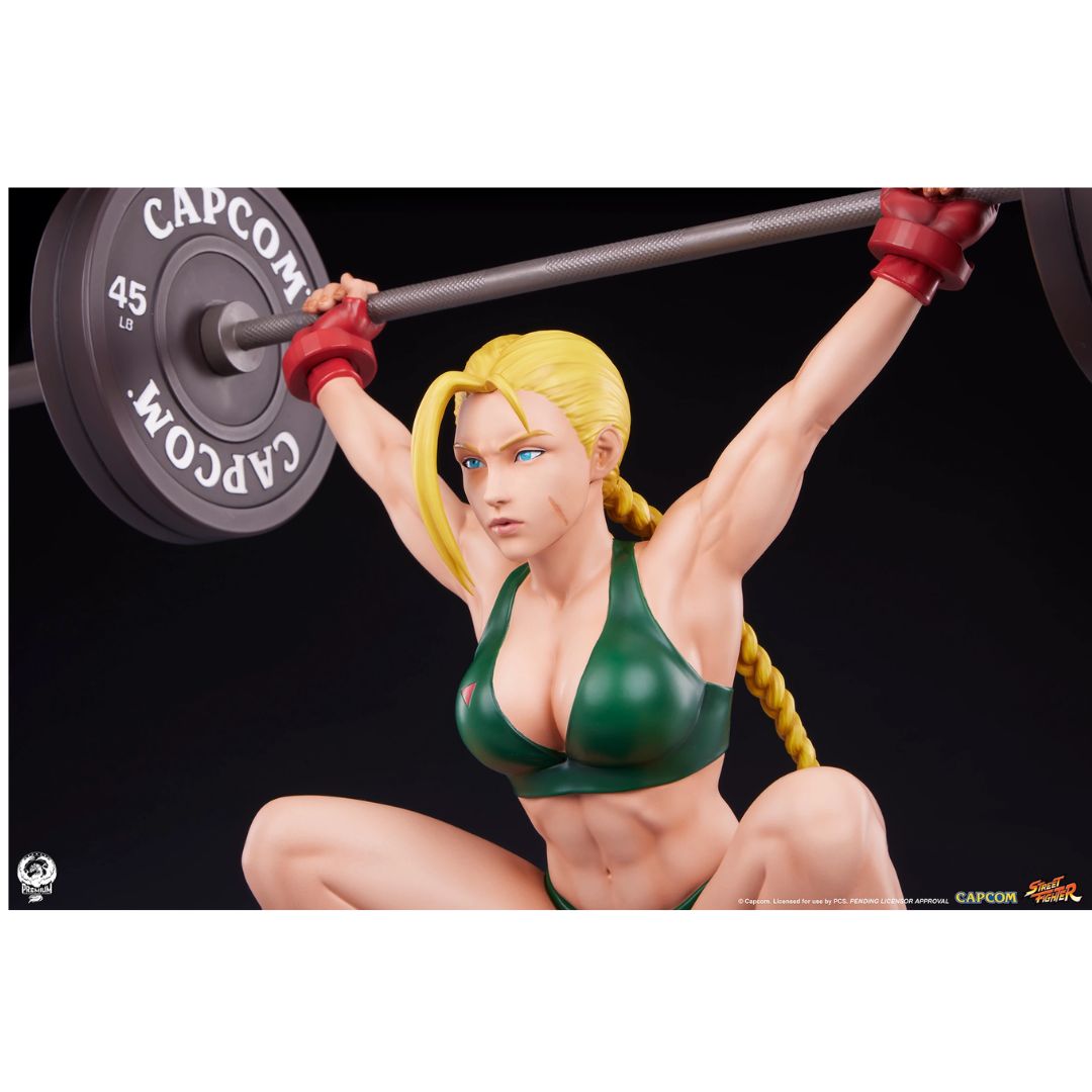 Cammy: Powerlifting (Classic Edition) Statue by PCS Collectibles -PCS Studios - India - www.superherotoystore.com