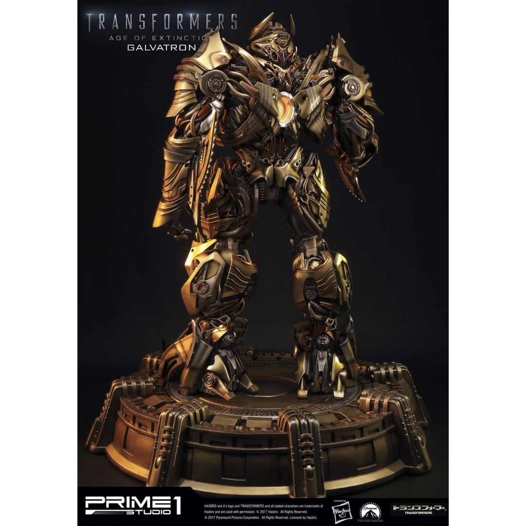 Transformers: Age Of Extinction (Film) Galvatron Gold Version Statue By Prime1 Studios -Prime 1 Studio - India - www.superherotoystore.com