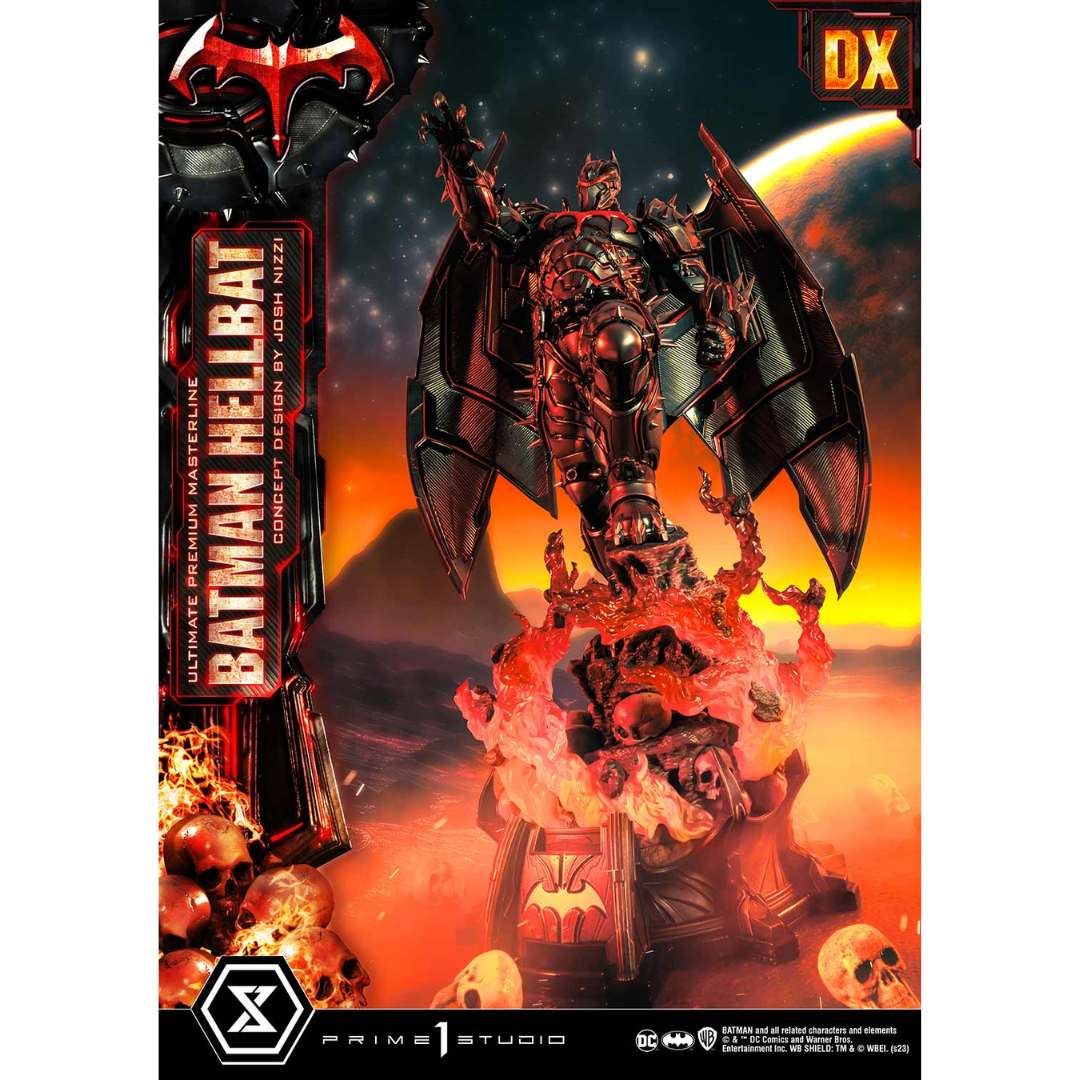 Batman (Comics) Hellbat DX Bonus Version by Prime 1 Studios -Prime 1 Studio - India - www.superherotoystore.com
