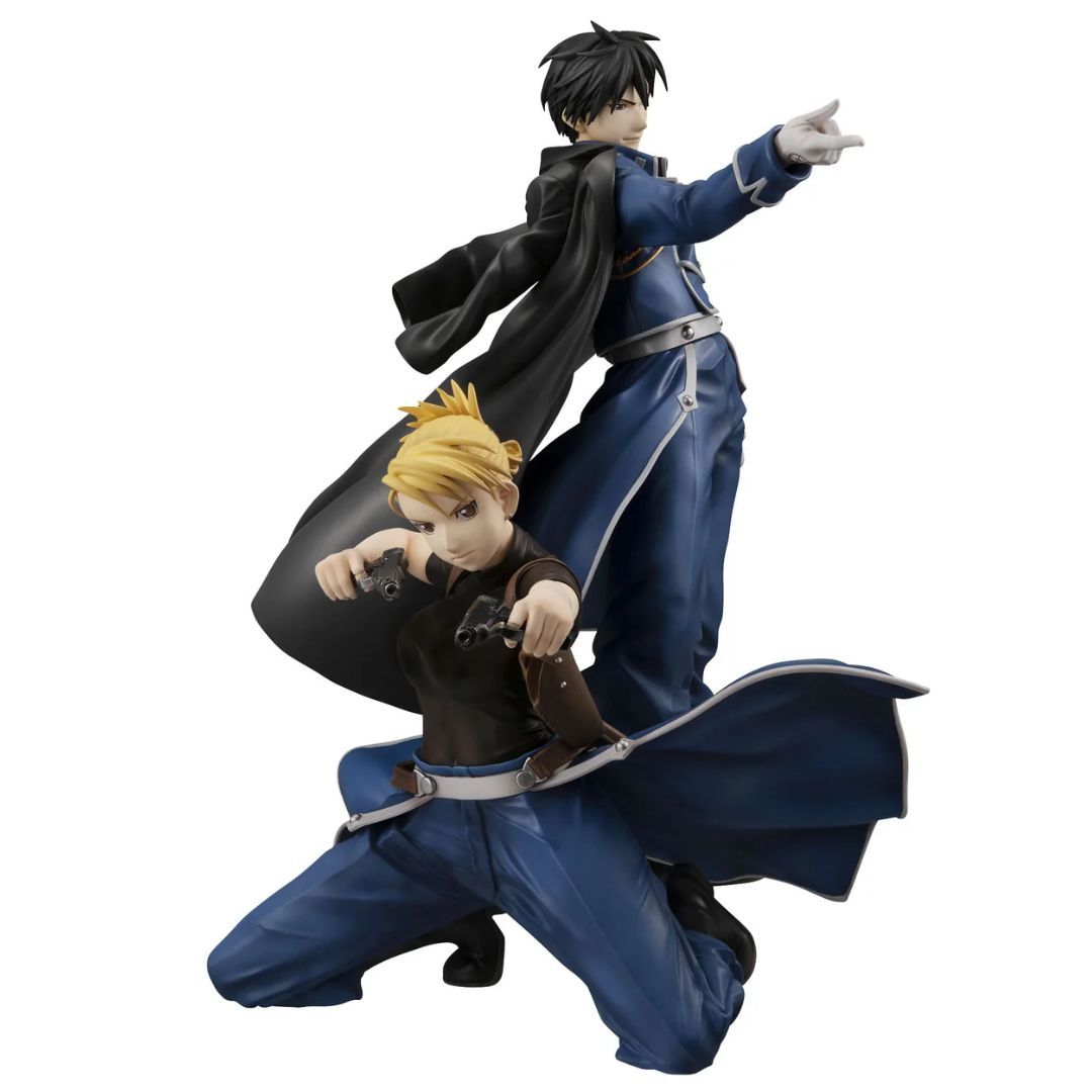 Precious G.E.M. Fullmetal Alchemist Roy Mustang & Liza Hawkeye By Megahouse -Megahouse - India - www.superherotoystore.com