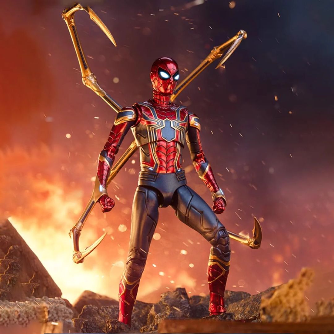 Iron Spider 2.0 Action Figure By Zd Toys -ZD Toys - India - www.superherotoystore.com