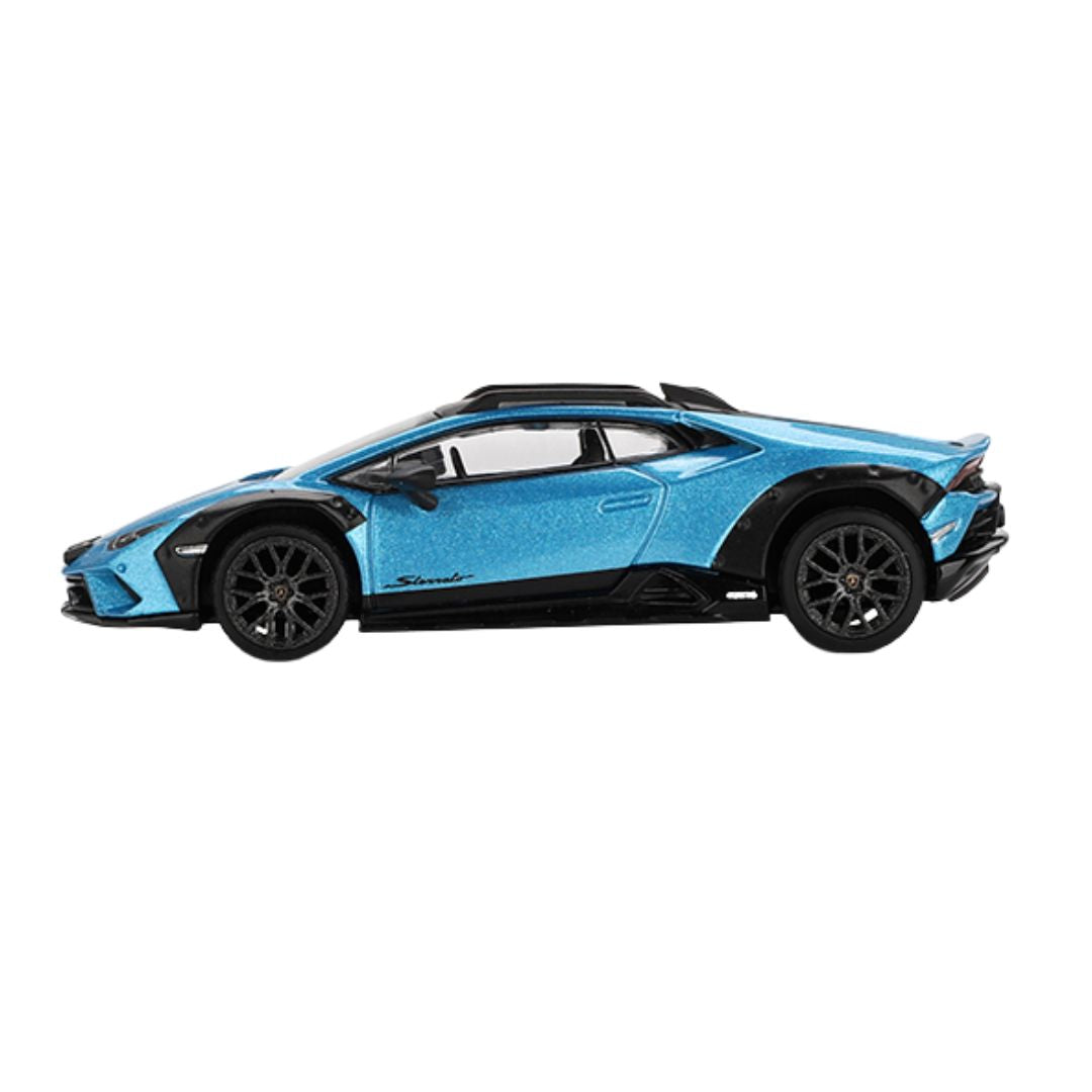 Blu Aegir Lamborghini Huracán Sterrato 1:64 Scale Die-Cast Car By Mini Gt -Mini GT - India - www.superherotoystore.com