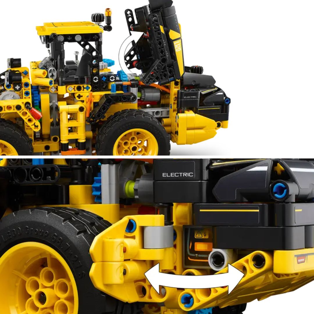 Volvo L120 Electric Wheel Loader By Lego -Lego - India - www.superherotoystore.com