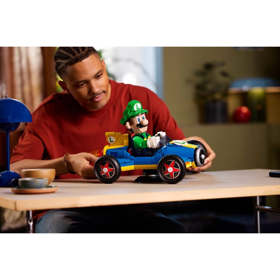 Super Mario Mario Kart – Luigi & Mach 8 By Lego