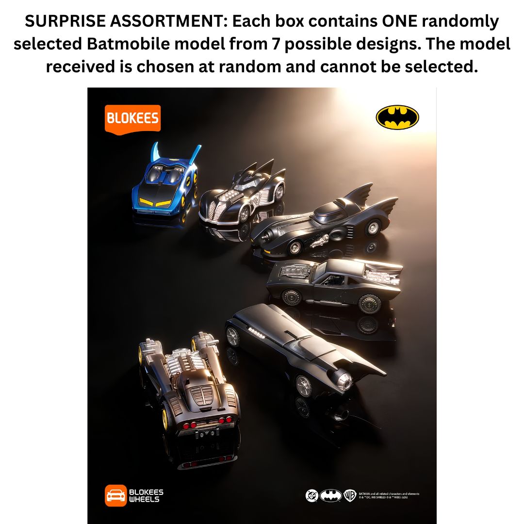 Batman E01-Gotham Velocity Wheels By Blokees -Blokees - India - www.superherotoystore.com