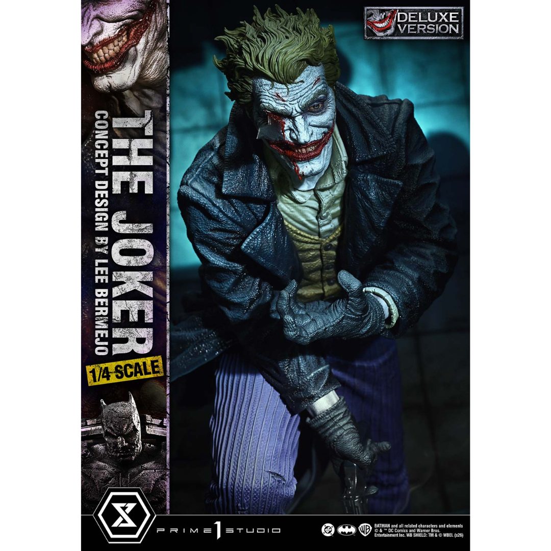 Batman (Comics) The Joker (Concept Design By Lee Bermejo) Dx Bonus Version By Prime1 Studios