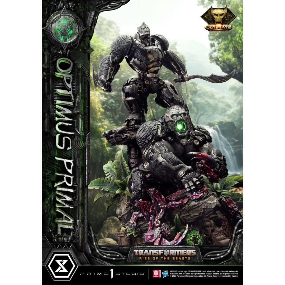 Transformers: Rise Of The Beasts (Film) Optimus Primal Ultimate Bonus Version Statue By Prime1 Studios -Prime 1 Studio - India - www.superherotoystore.com