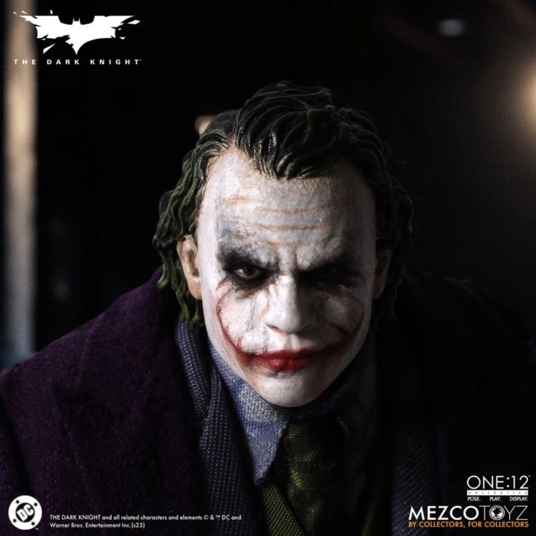 The Dark Knight Joker Figure By Mezco Toys -Mezco Toys - India - www.superherotoystore.com