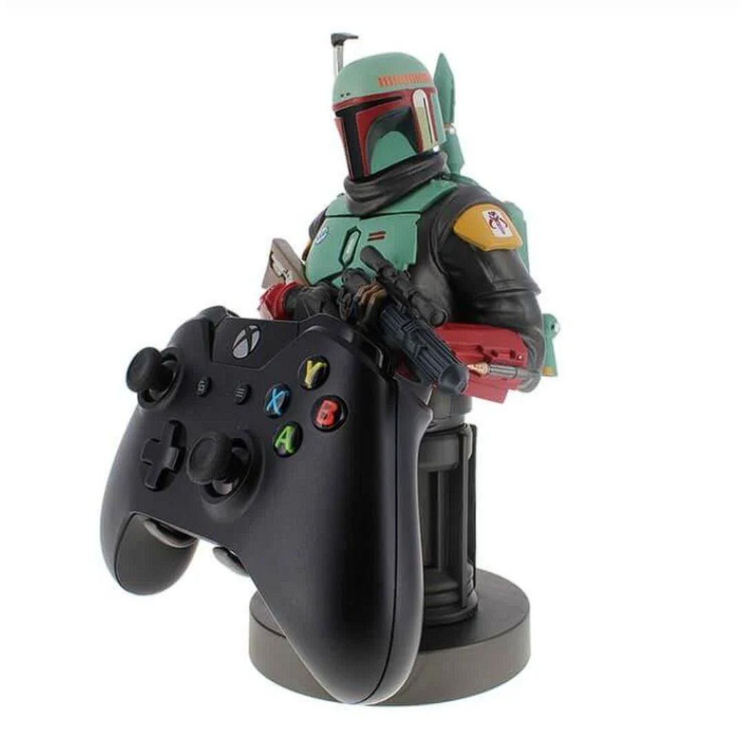 The Mandalorian: Boba Fett Mandalorian Cable Guys R.E.S.T Collectible Figure Device Holder By Exg Pro -EXG Pro - India - www.superherotoystore.com