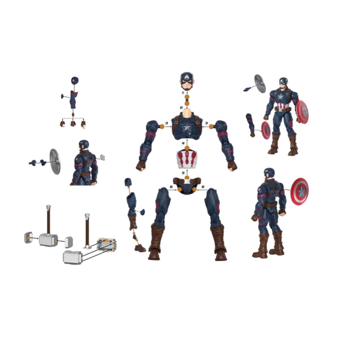 Captain America Championclass Marvel Infinity Saga 81115 Model Kit By Blokees