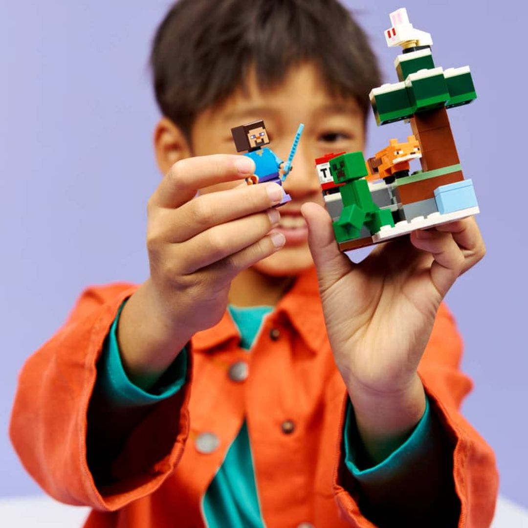 Minecraft Steve'S Taiga Adventure By Lego -Lego - India - www.superherotoystore.com