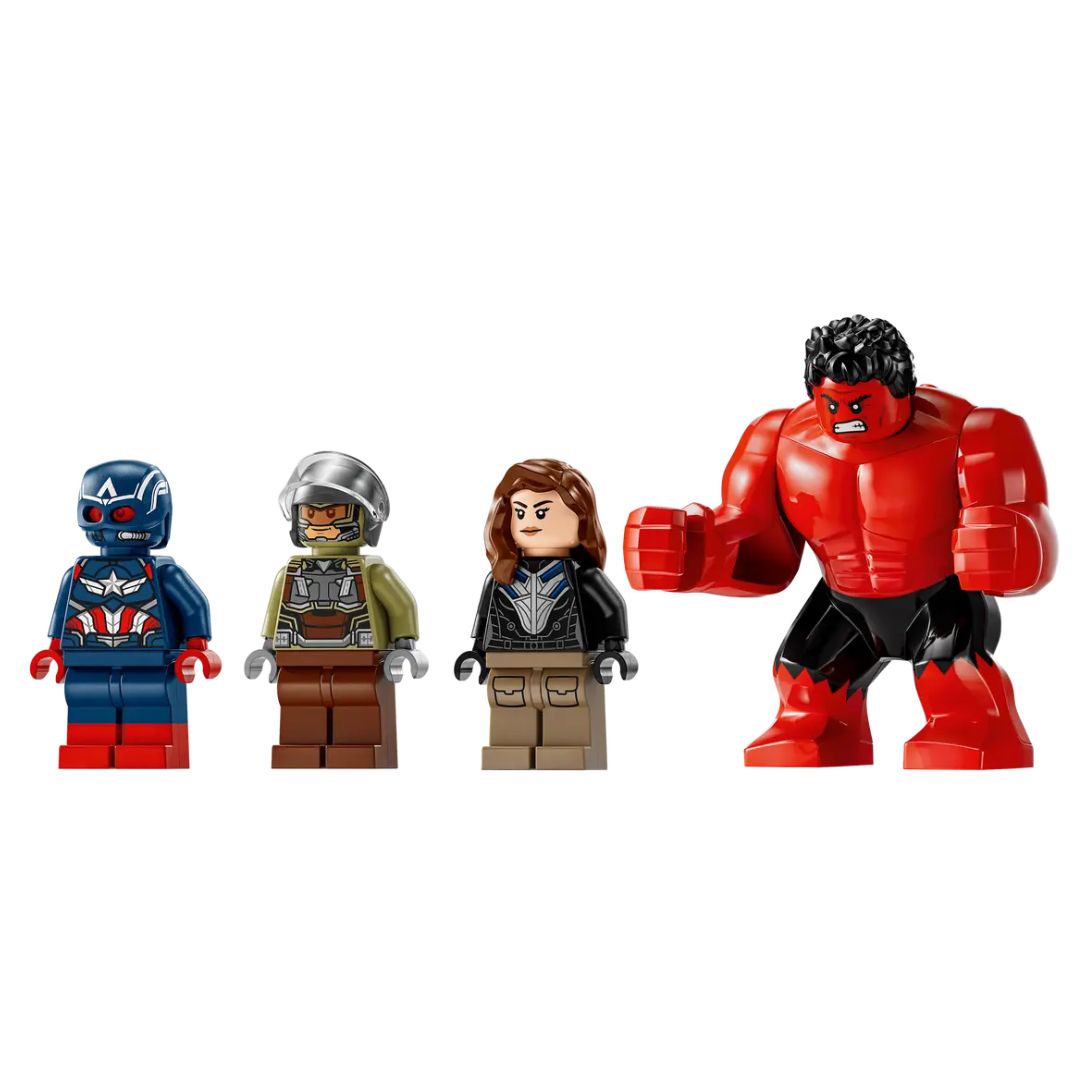 Marvel Captain America Vs. Red Hulk Battle By Lego -Lego - India - www.superherotoystore.com