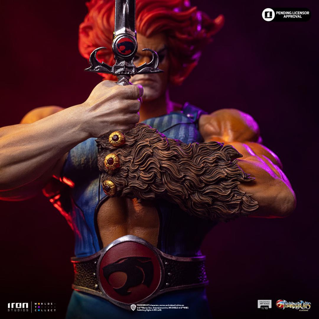 Thundercats Lion-O Unleashed Art Scale Statue By Iron Studios