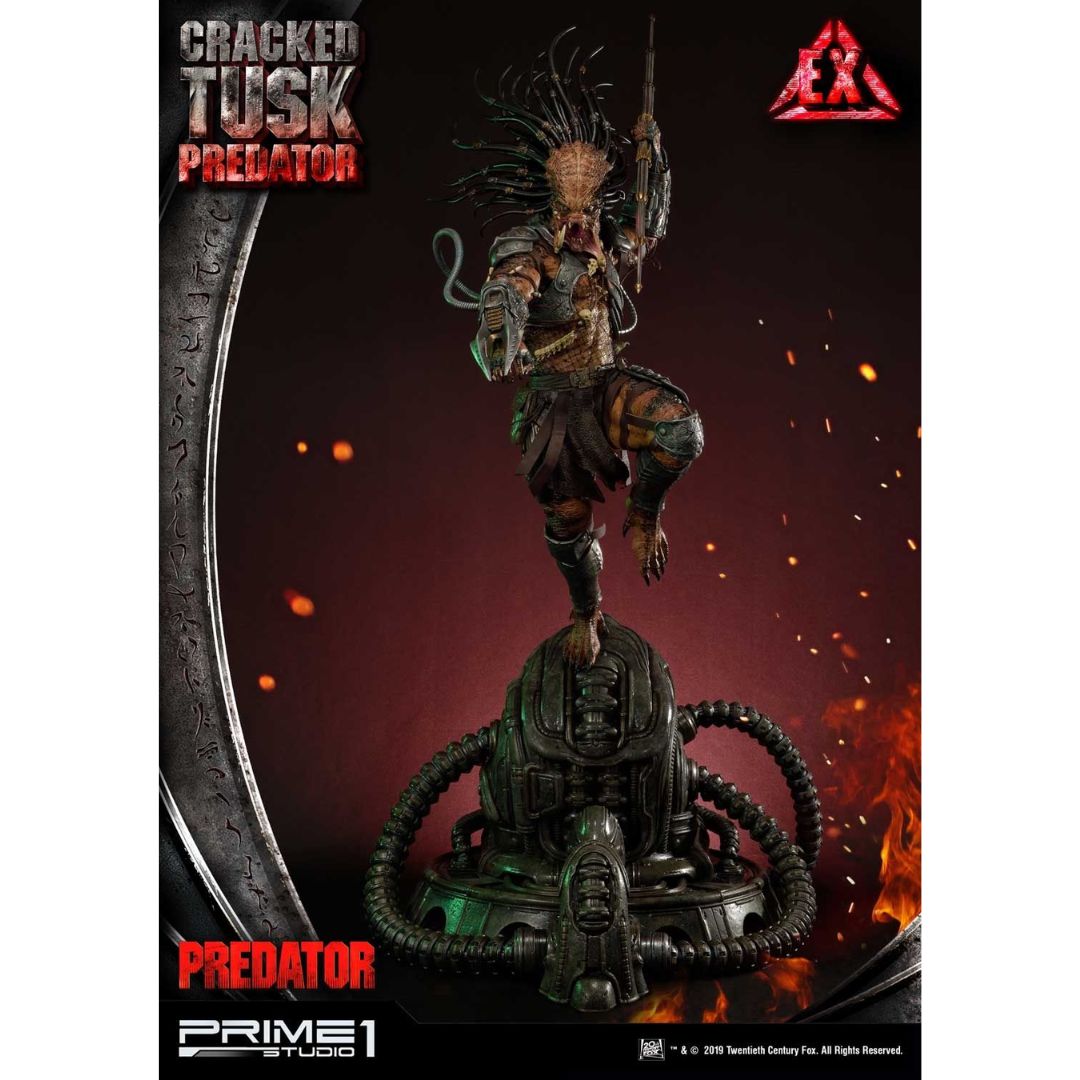 Predator (Comics) Cracked Tusk Predator Statue By Prime1 Studios